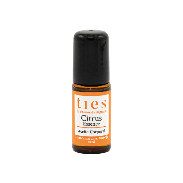 Aceite Corporal Citrus Energía es un roll-on aromático diseñado para revitalizar y energizar el cuerpo. Formulado con extractos de limón, naranja y toronja