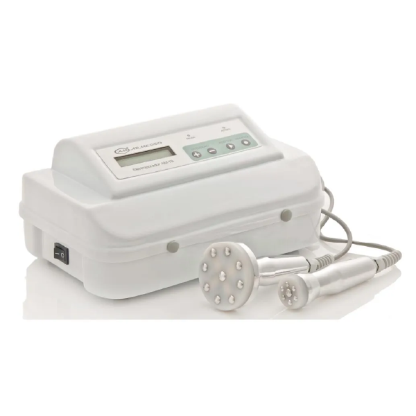 Electroporador AM-TS Armesso 2 Cabezales El electroporador actúa mediante cargas u ondas electromagnéticas con pulsos cortos el cual mejora la penetración de los productos.